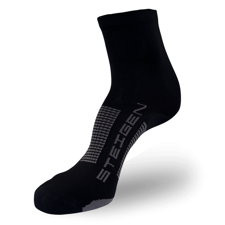 School Black Socks 1/2 Length