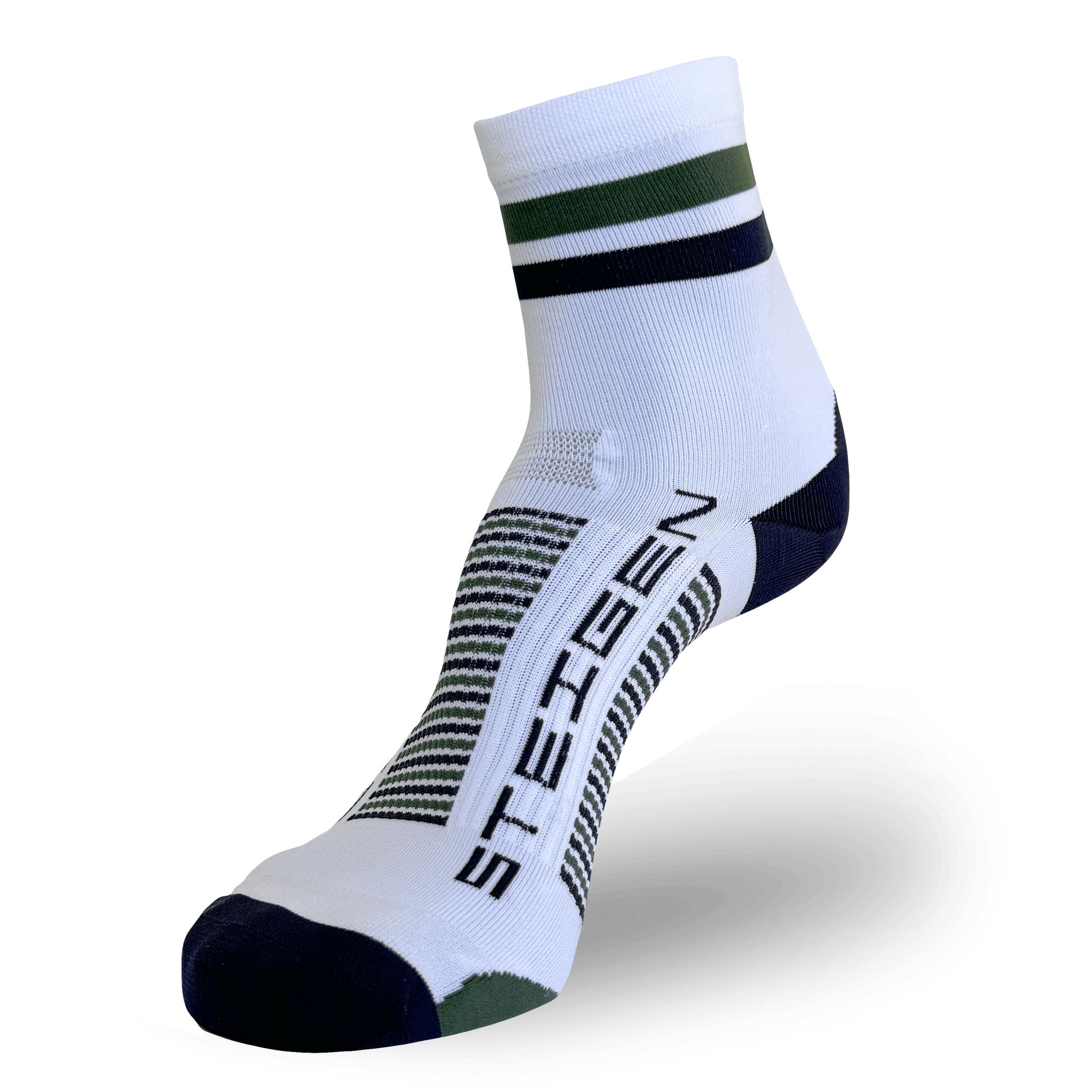 Heritage Stripe Running Socks ½ Length