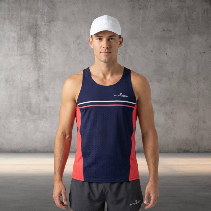 White-Running-Cap-Model